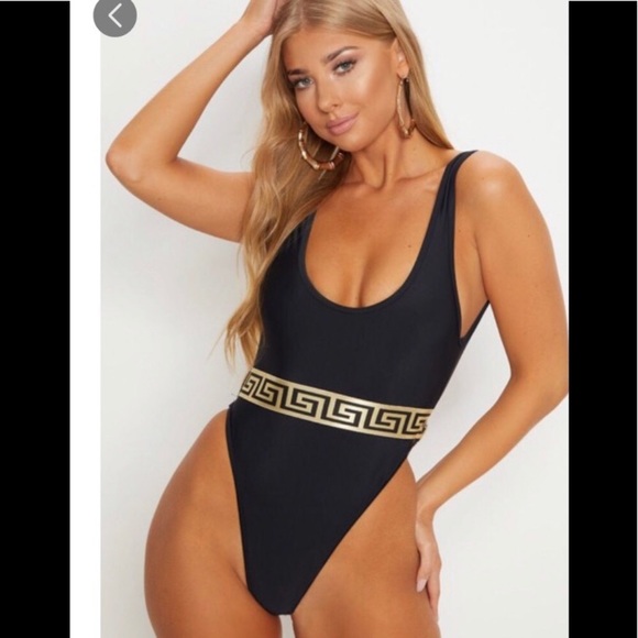 PrettyLittleThing Other - NWT Pretty Little Thing Greek Belted Swimsuit